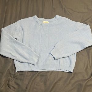 La hearts crop top sweater Size XS